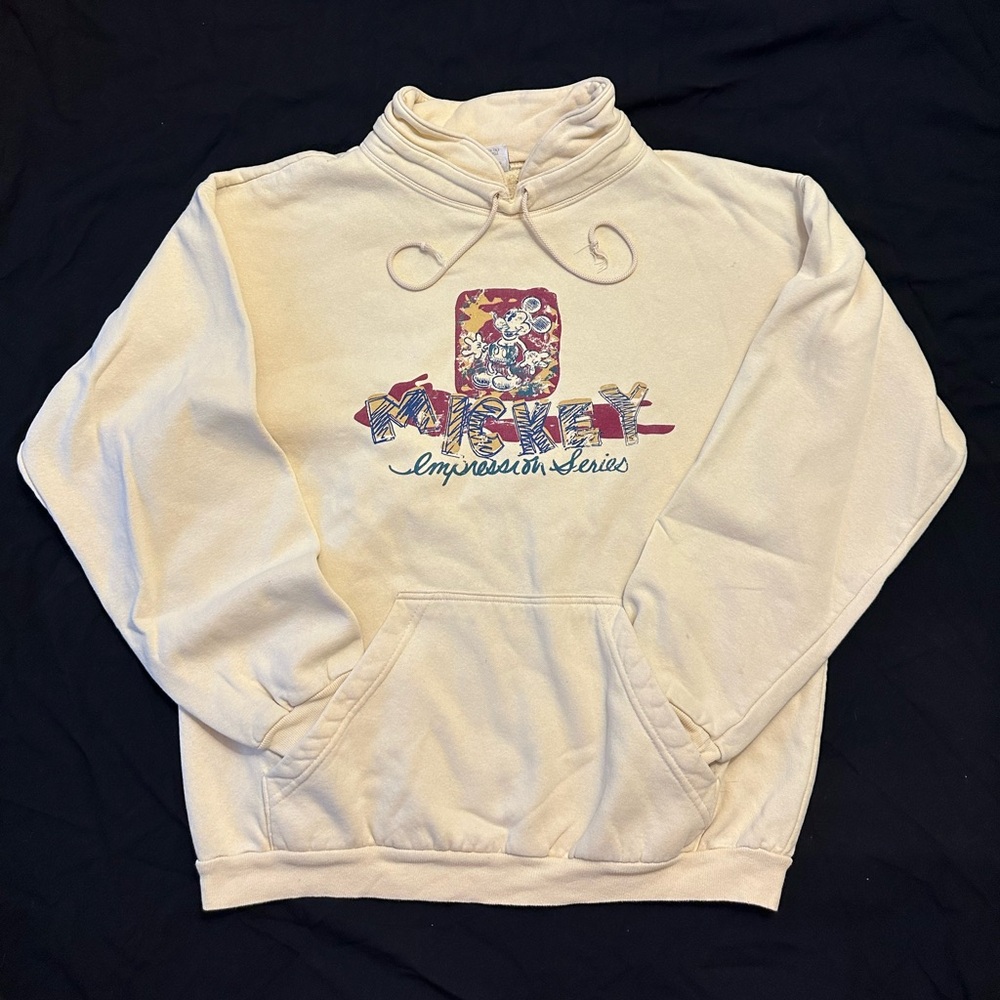 Disney Mickey Vintage Yellow Sweatshirt